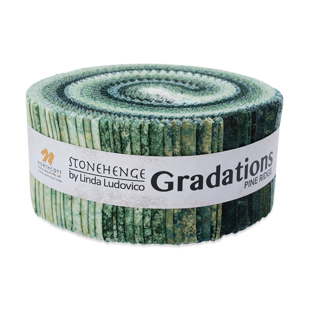Stonehenge Quilting Cotton Strip Roll 2.5