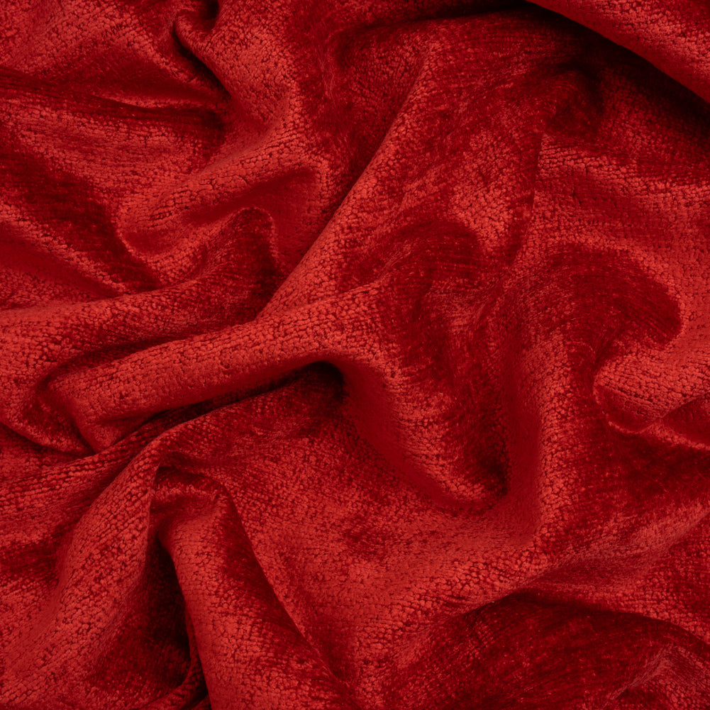 Upholstery Chenille - Red It Monotone Abstract - Timbrell Collection - Joann Fabrics