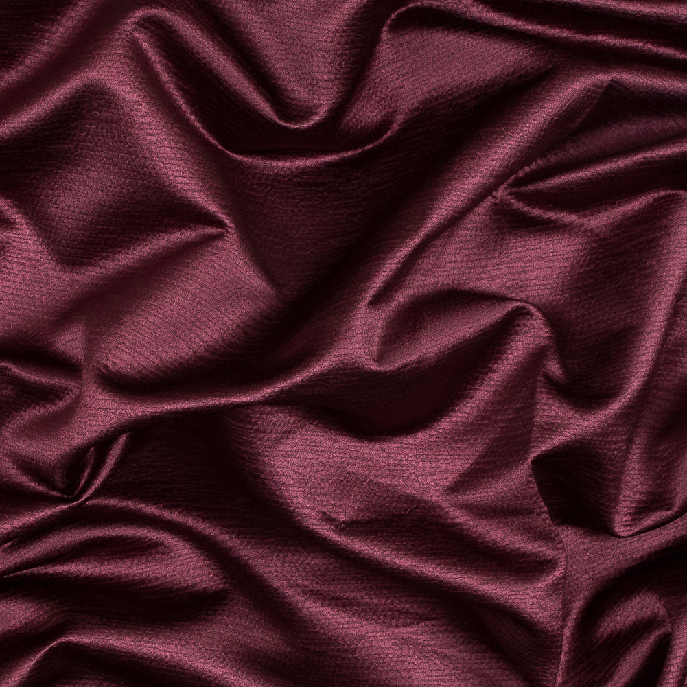 Luminous Textural Polyester Woven - Mulberry - British Imported - Joann Fabrics