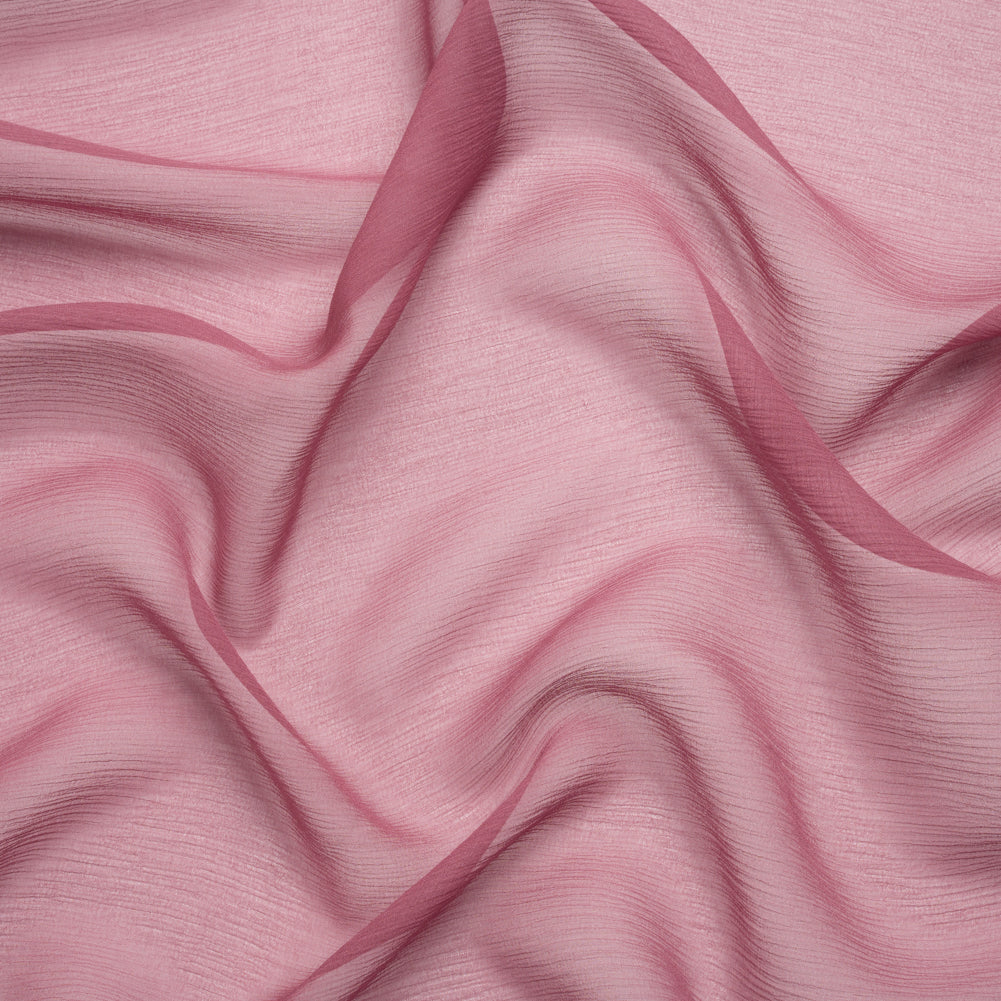 Crinkled Silk Chiffon - Crushed Berry - Premium Collection - Joann Fabrics