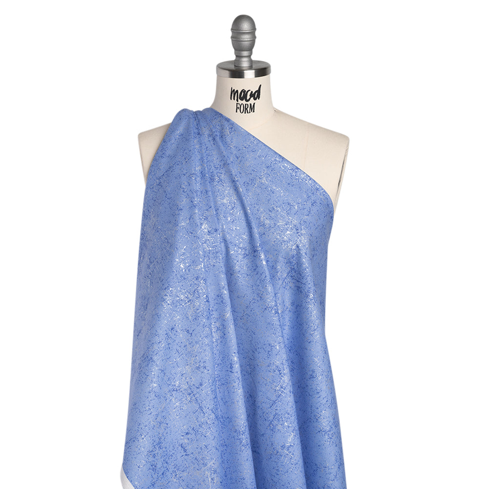 Pearl Finish Quilting Cotton by Patrick Lose for Northcott - Periwinkle Textural Abstract - Glisten Collection - Joann Fabrics