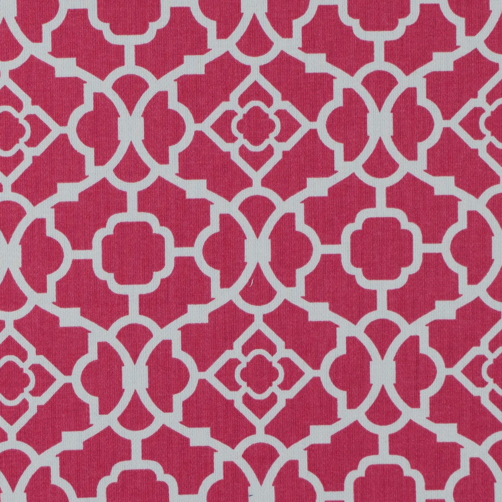 Blossom Lattice Printed Cotton Twill - Joann Fabrics