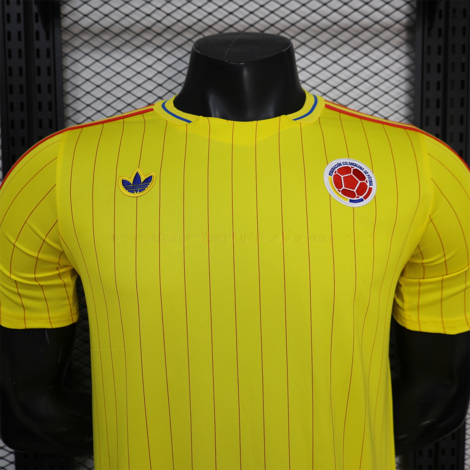 Colombia 2026 Terrace Icon Retro Casual Style Yellow Jersey - Player Version - UnitedFutballJersey