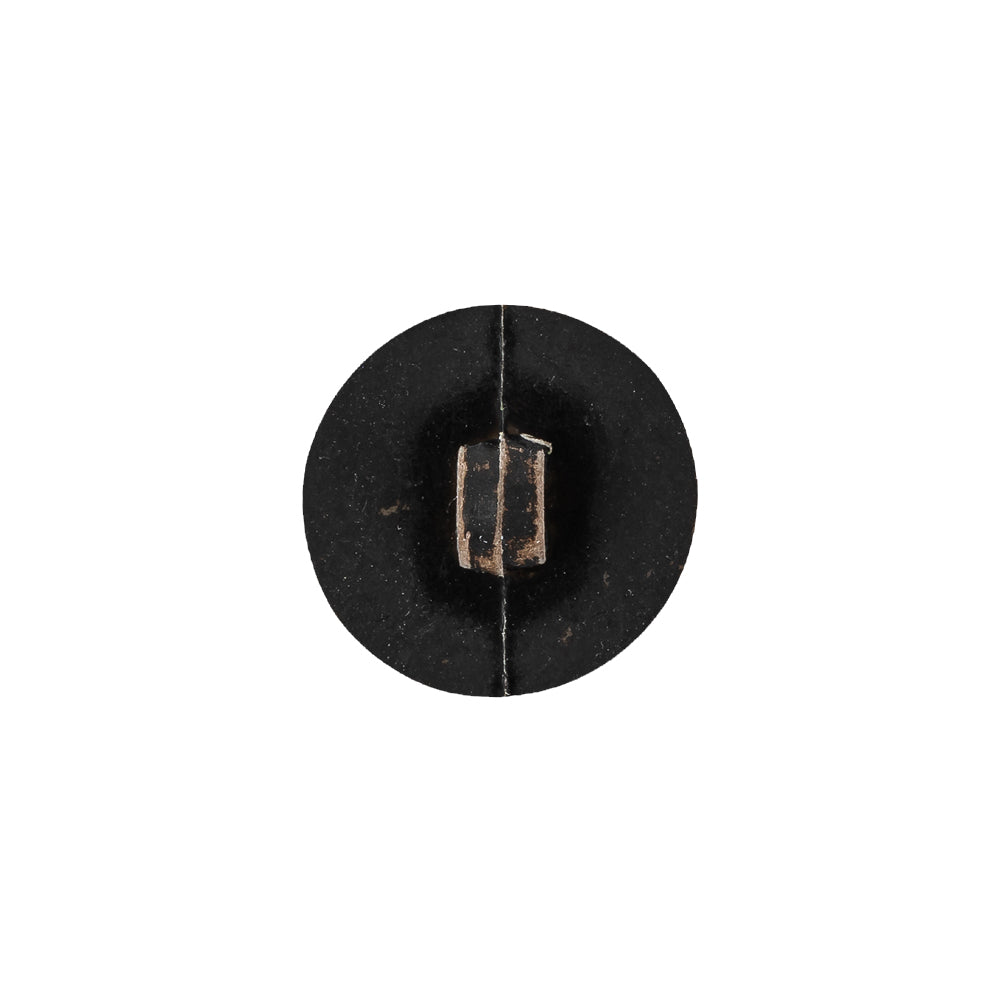 Italian Chocolate Plum and Canteen Weathered Faux Leather Shank Back Button - 24L/15mm - Joann Fabrics