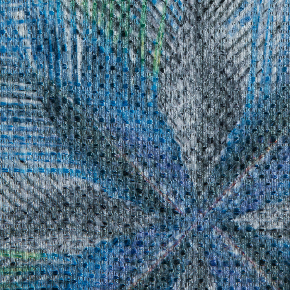 Italian Blue Tropical Digitally Printed Canvas - Joann Fabrics