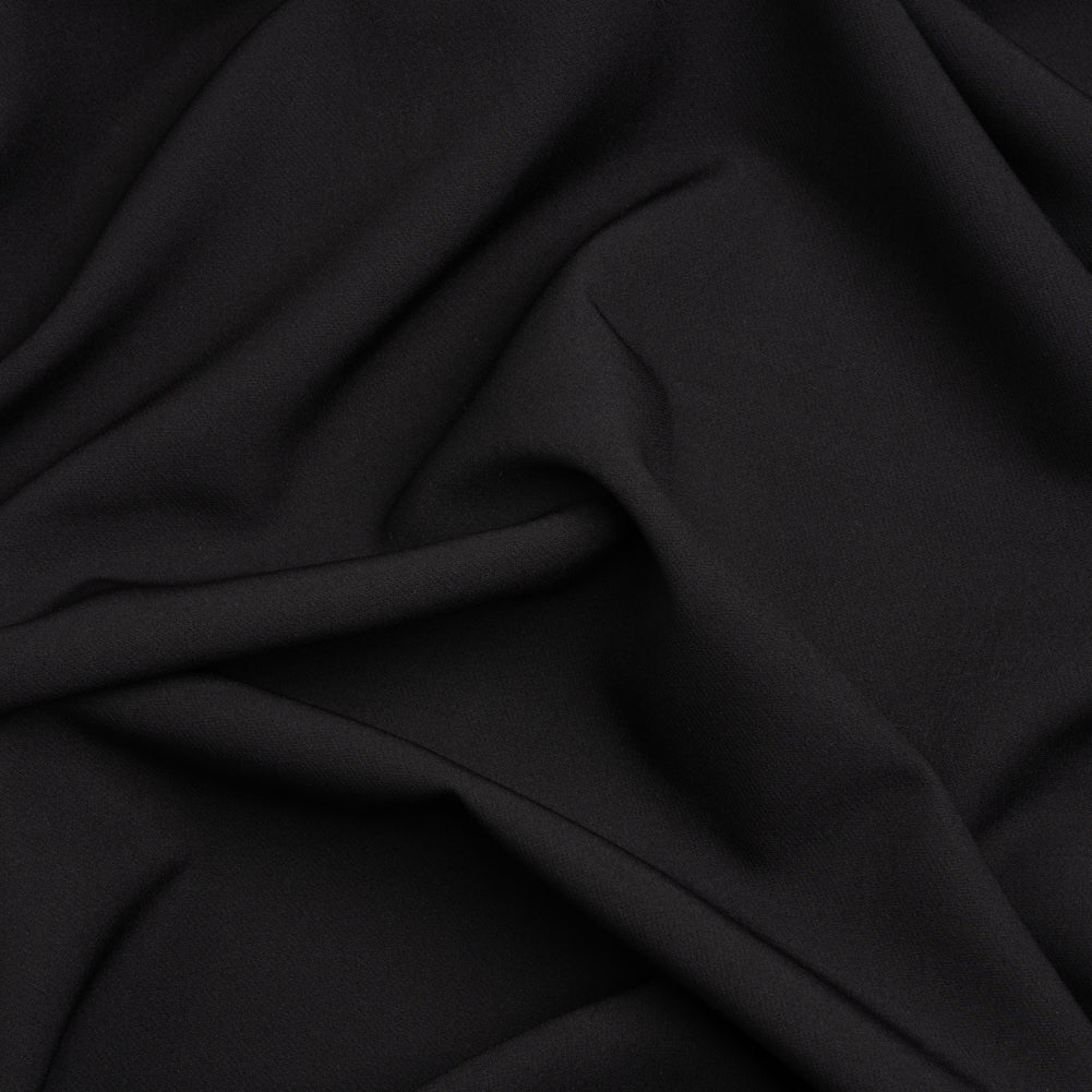 Stretch Recycled Polyester 4-Ply Crepe - Black - Premium Collection - Joann Fabrics
