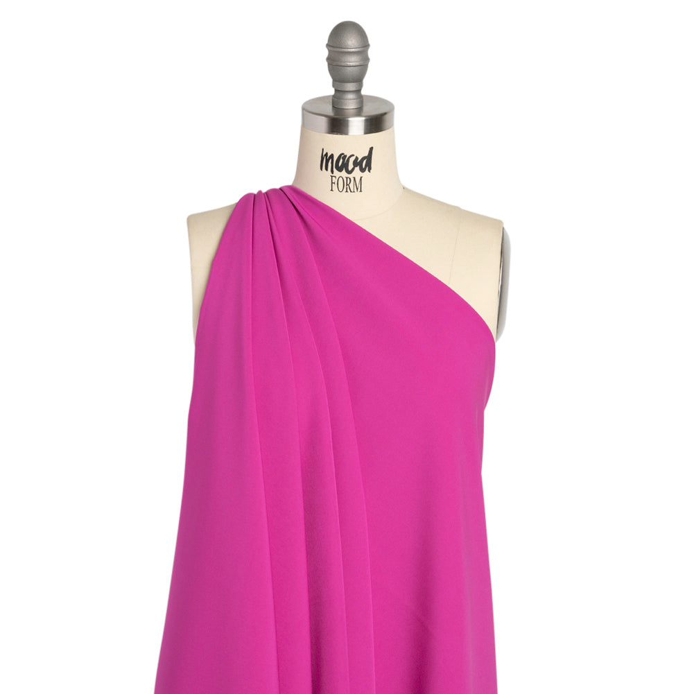 Stretch Recycled Polyester 4-Ply Crepe - Light Fuchsia - Premium Collection - Joann Fabrics