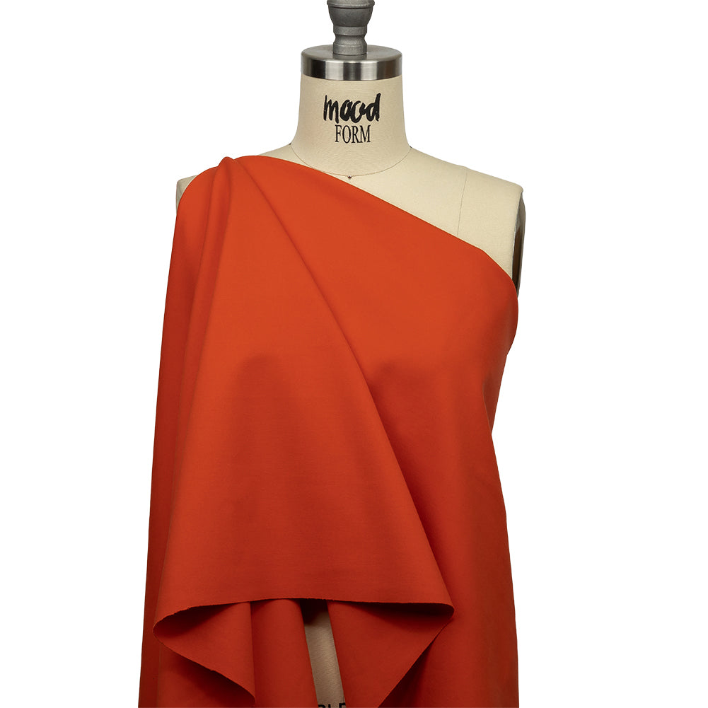 Stretch Ponte Knit - Carrot Orange - Papilio Collection - Joann Fabrics