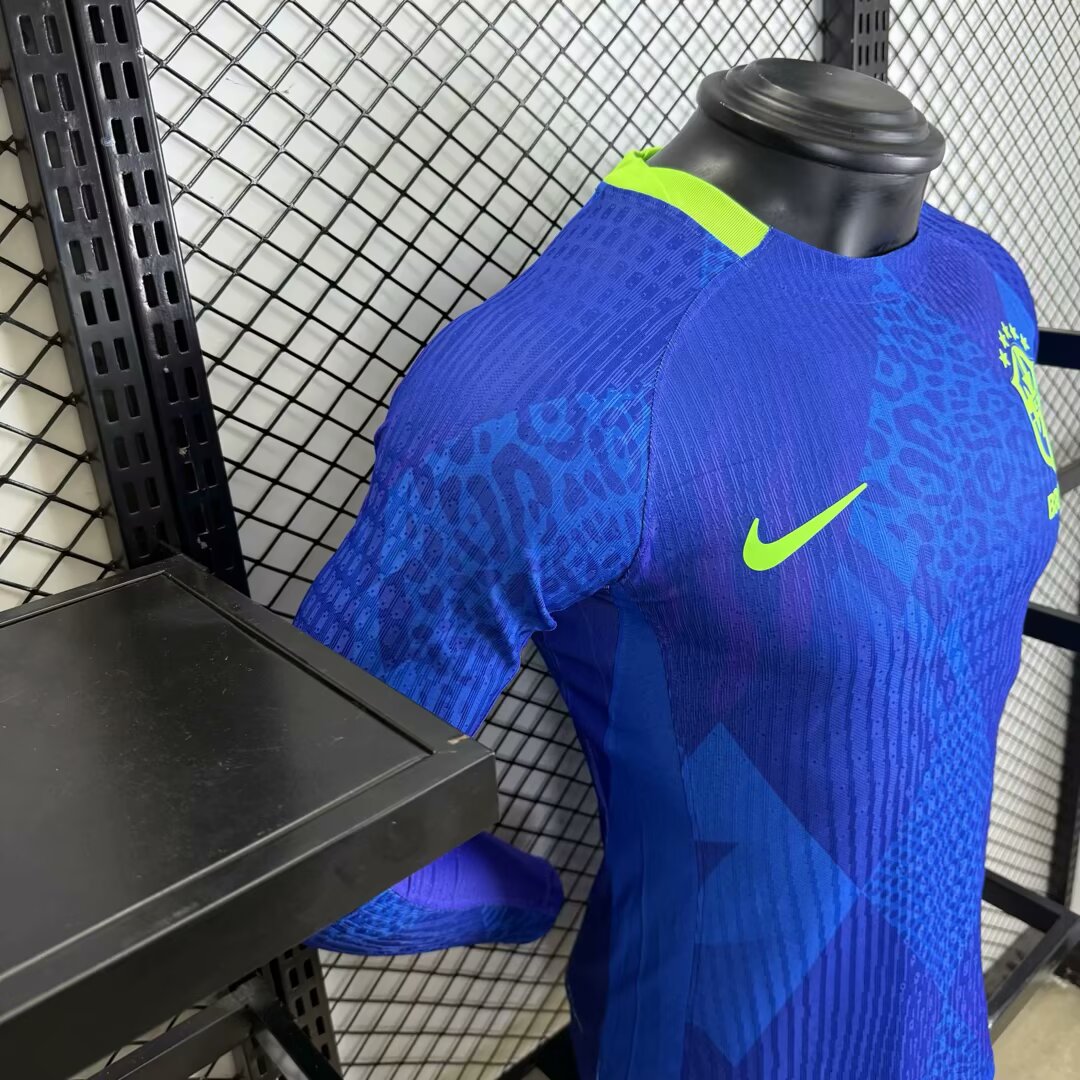 2025/2026 Long sleeves Player Version Brazil Away Football Jersey 1:1 Thai quality