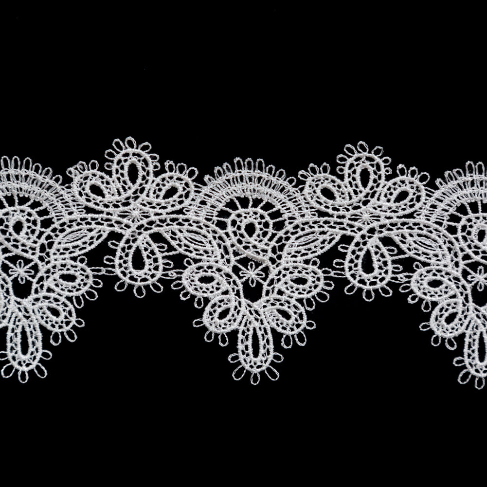 Fancy Ivory Venise Lace Trim - 2