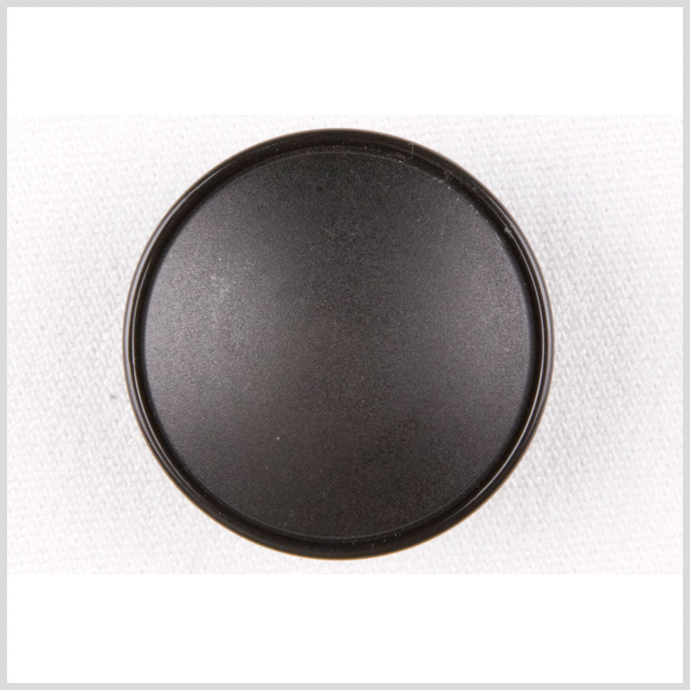 Plastic Shank Back Button - 48L/30.5mm - Black Low Convex with Narrow Rim - Joann Fabrics