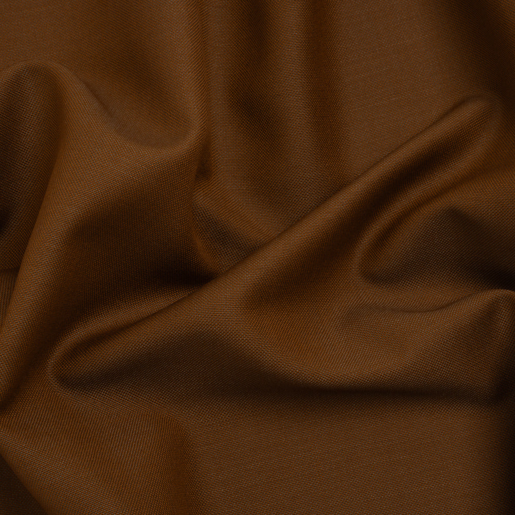 Wool Basketweave Suiting by Alexander McQueen - Brown - Designer Deadstock - Joann Fabrics