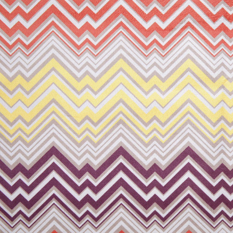 Orange Geometric Upholstery Velvet - Joann Fabrics