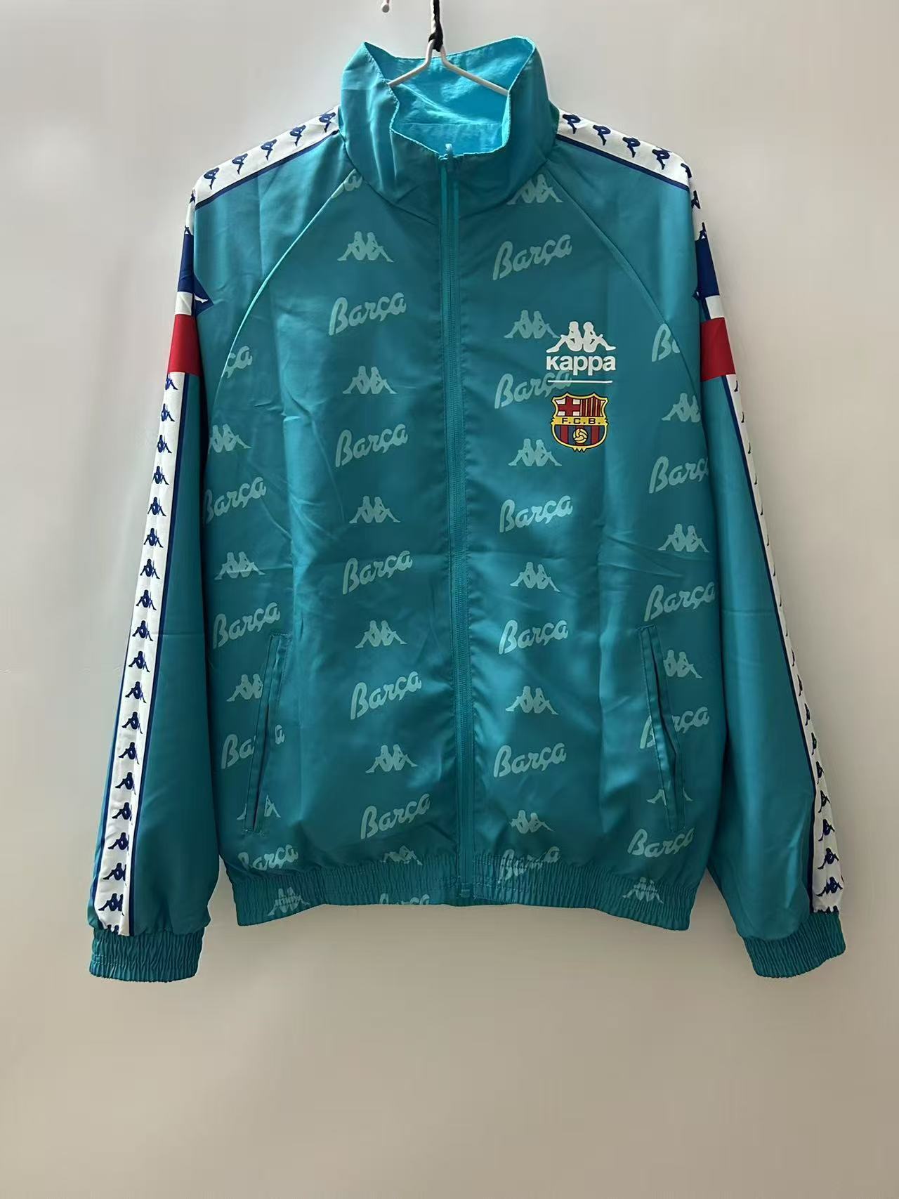 2025/2026 Barcelona Reversible Windbreaker Soccer Jersey 1:1 Thai Quality 03