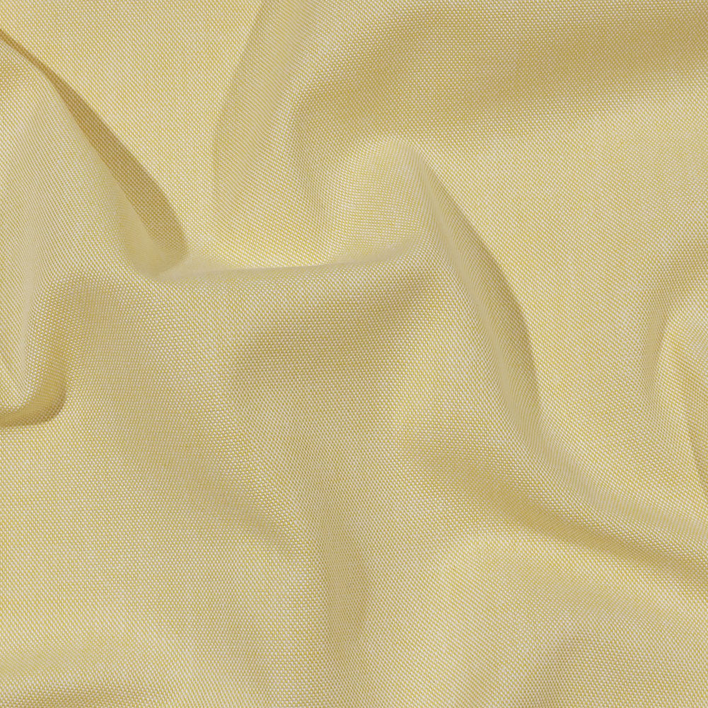 Calendered Organic Cotton Oxford - Yellow - Chesterton Collection - Joann Fabrics