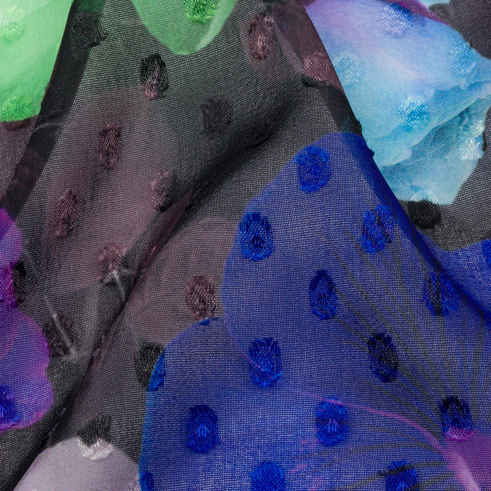 Mood Exclusive Halong Bay Polyester Swiss Dot - Joann Fabrics