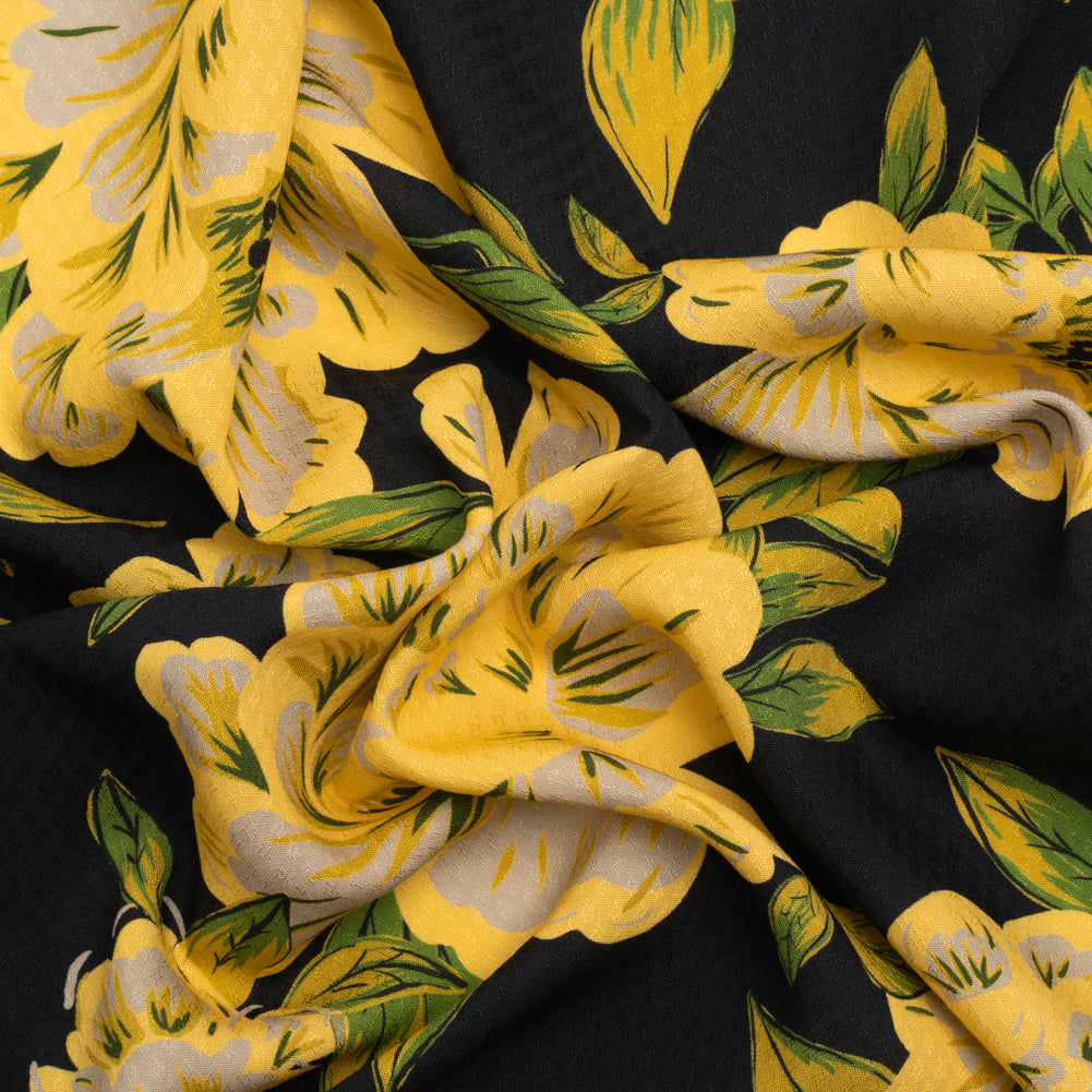 Mood Exclusive Picking Picnic Sustainable Viscose Diamond Jacquard - Joann Fabrics