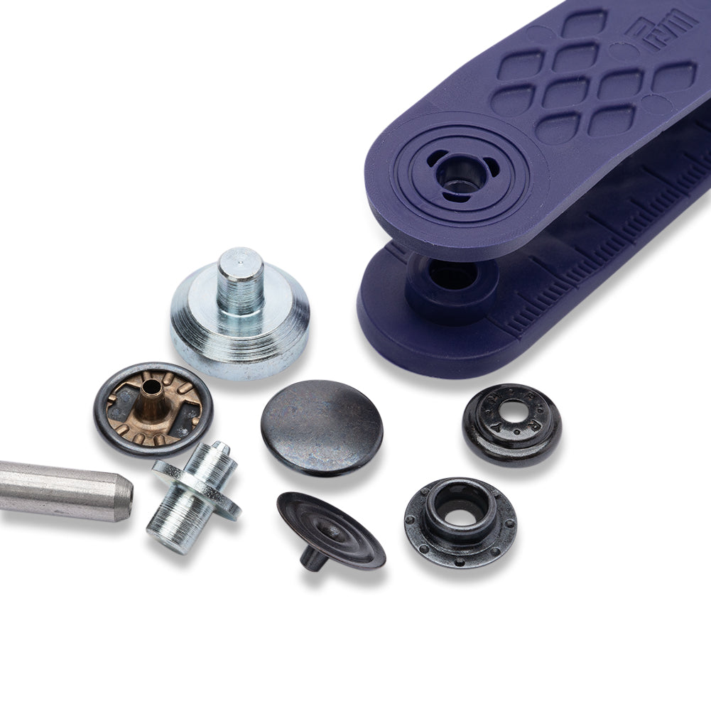 Prym Sport Mini Press Fasteners with Tools - Silver 13mm - 10pc - Joann Fabrics