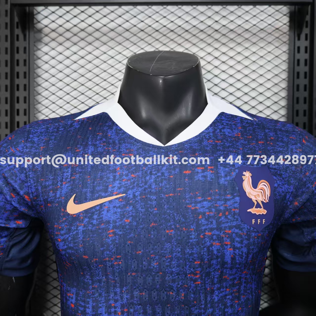France 2025 Women's Team Home Jersey - Men's Player Version - UnitedFutballJersey