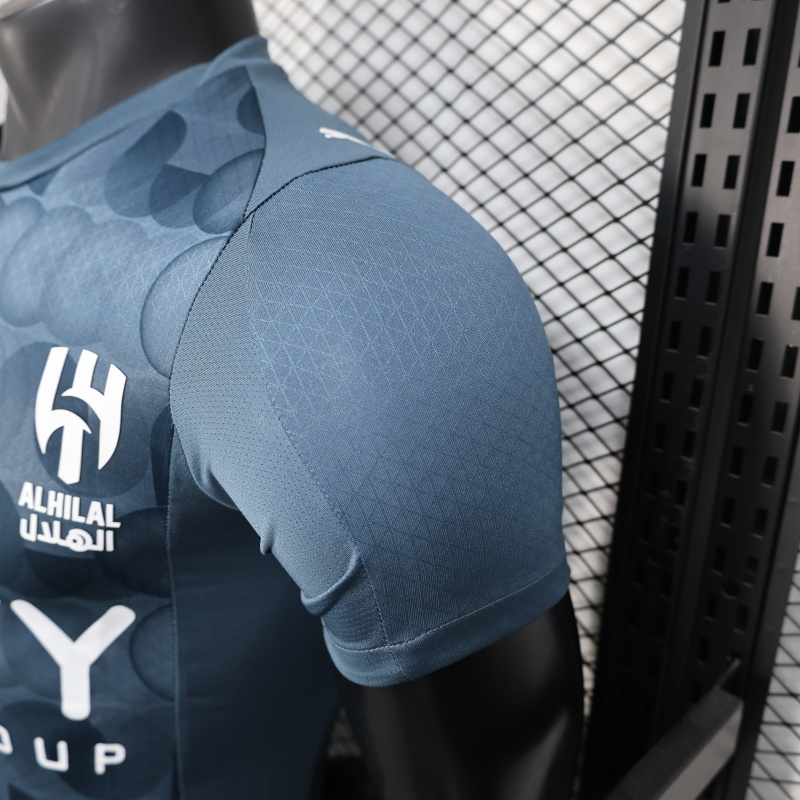 2025/2026 Player Version Al-Hilal Saudi Third Away Football Shirt 1:1 Thai Quality