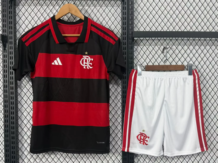 2026/2027 Flamengo Home Football Jersey 1:1 Thai Quality Kids Size