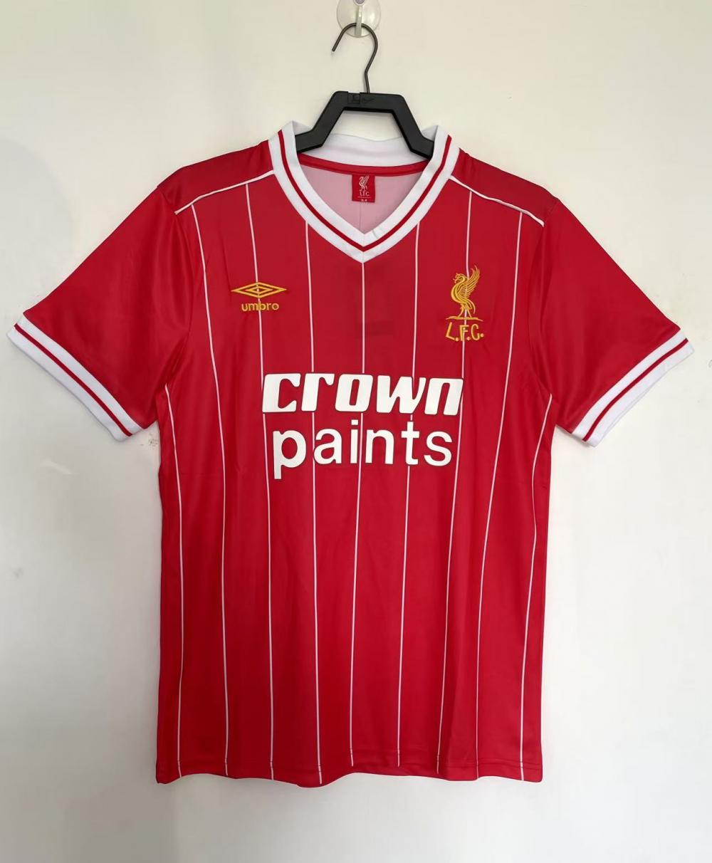 1981-1984 Retro Liverpool Home Football Shirt 1:1 Thai Quality