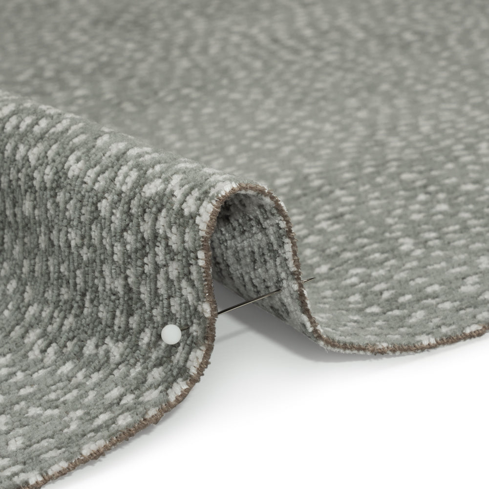 Upholstery Chenille - Platinum Spotted - Remus Collection - Joann Fabrics