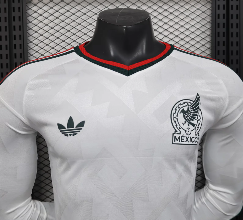 2026 Player Version Long Sleeve Mexico Away Football Shirt 1:1 Thai Quality