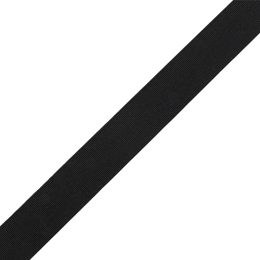 Italian Black 0.63 mm Gauge Webbing - 1.375
