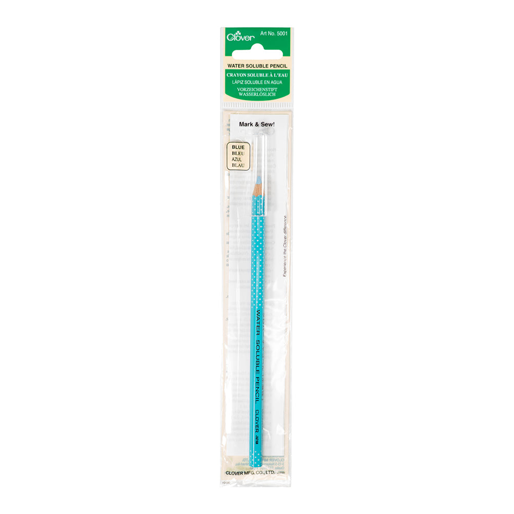 Clover Water Soluble Fabric Pencil - Blue - Joann Fabrics