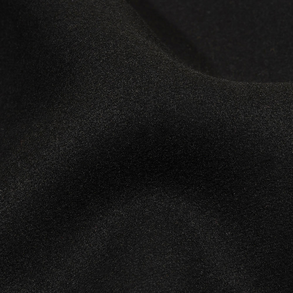 Balenciaga Italian Black Cashmere Double Cloth Twill Coating - Joann Fabrics