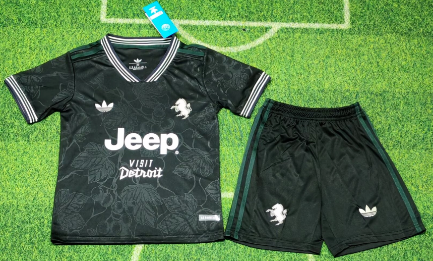 2025/2026 Juventus Third Away Football Jersey 1:1 Thai Quality Kids Size