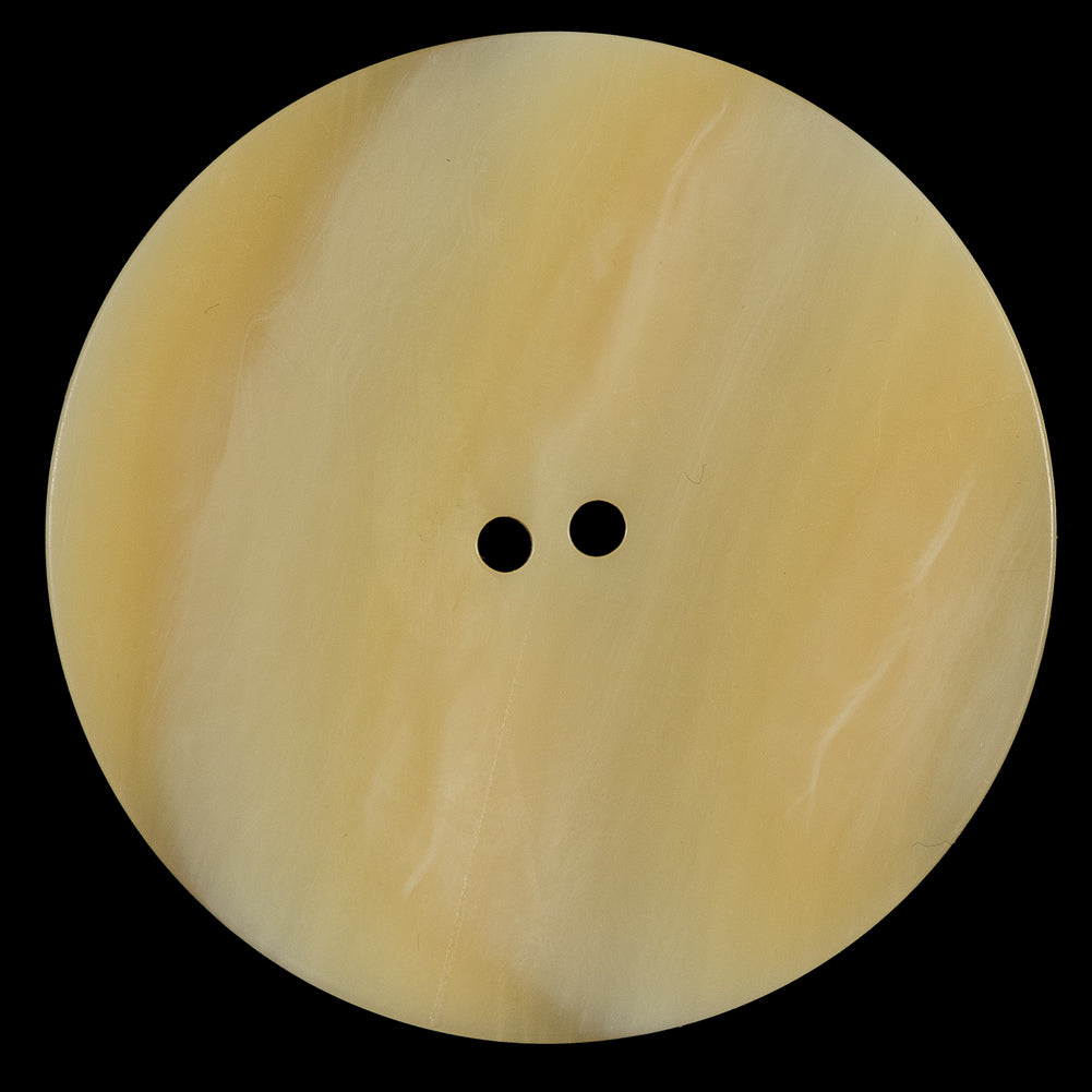Italian Beige Striated Plastic Button - 90L/57mm - Joann Fabrics