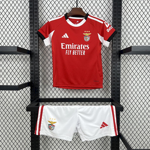 2025/2026 Benfica Home Football Jersey 1:1 Thai Quality Kids Size