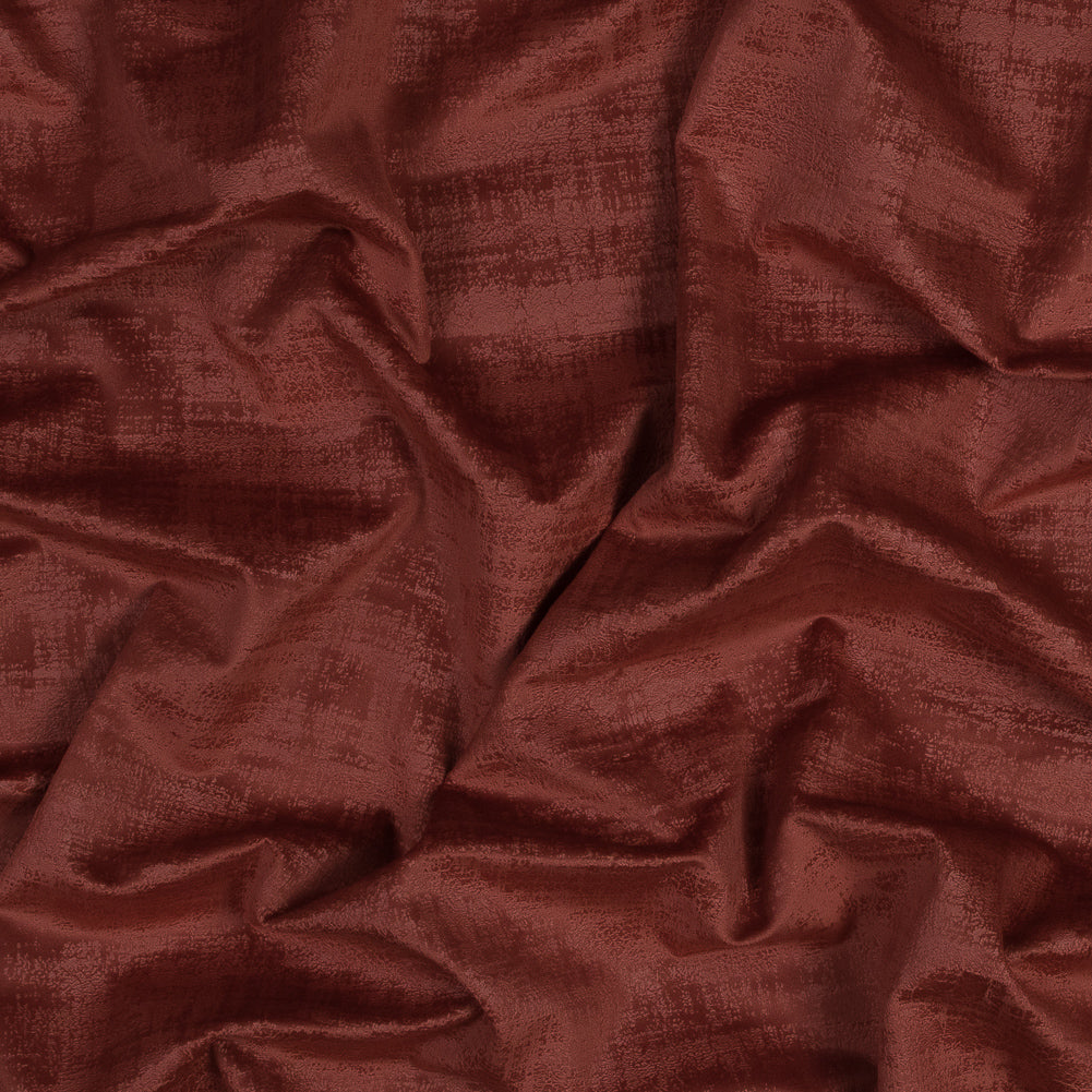 Embossed Textured Velvet - Crimson - British Imported - Joann Fabrics