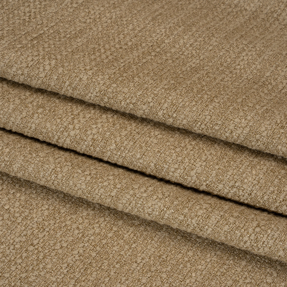 Textured Recycled Polyester Woven - Jute Boucle Stripes - British Imported - Joann Fabrics