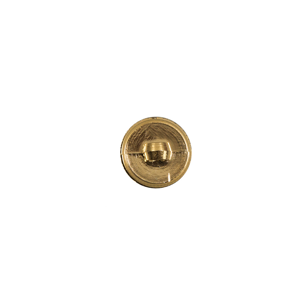 Italian Gold Plated Bevel-Cut Button - 14L/9mm - Joann Fabrics