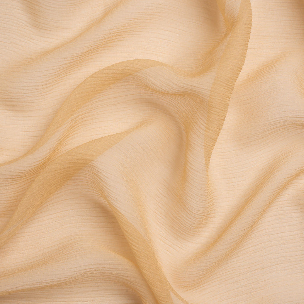 Crinkled Silk Chiffon - Toasted - Premium Collection - Joann Fabrics