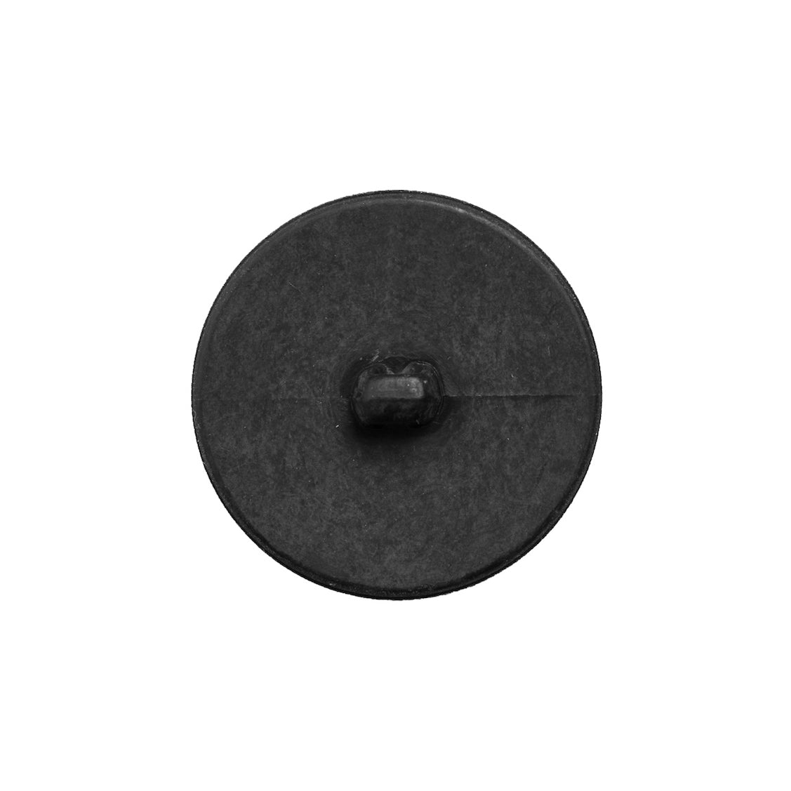 Italian Black Wavy-Textured Plastic Shank Back Button - 36L/23mm - Joann Fabrics