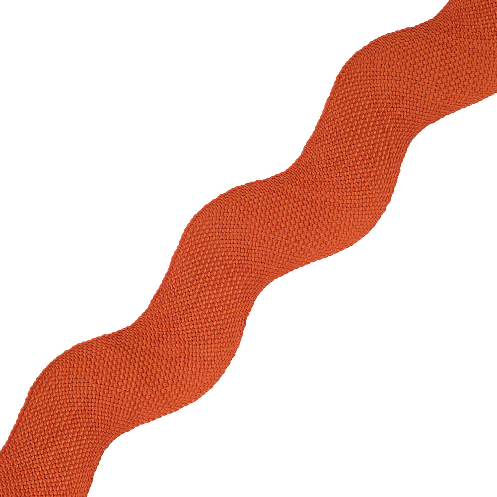 Orange Woven Jumbo Ric Rac - 2