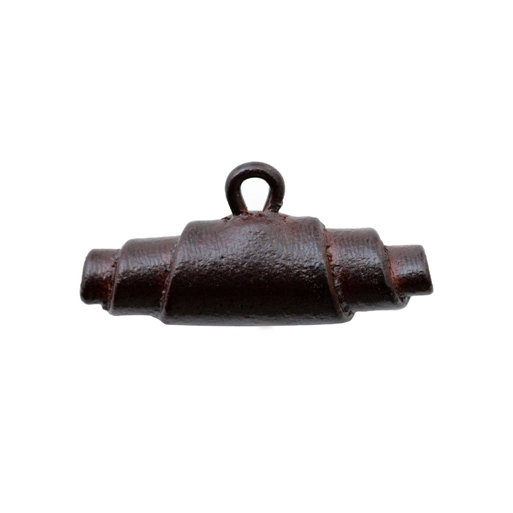 Dark Brown Leather Toggle - 54L/34mm - Joann Fabrics