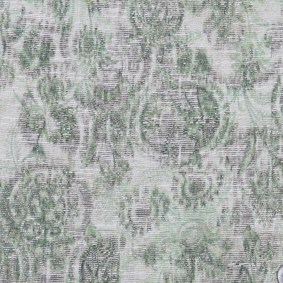 Green/Natural Floral Woven - Joann Fabrics
