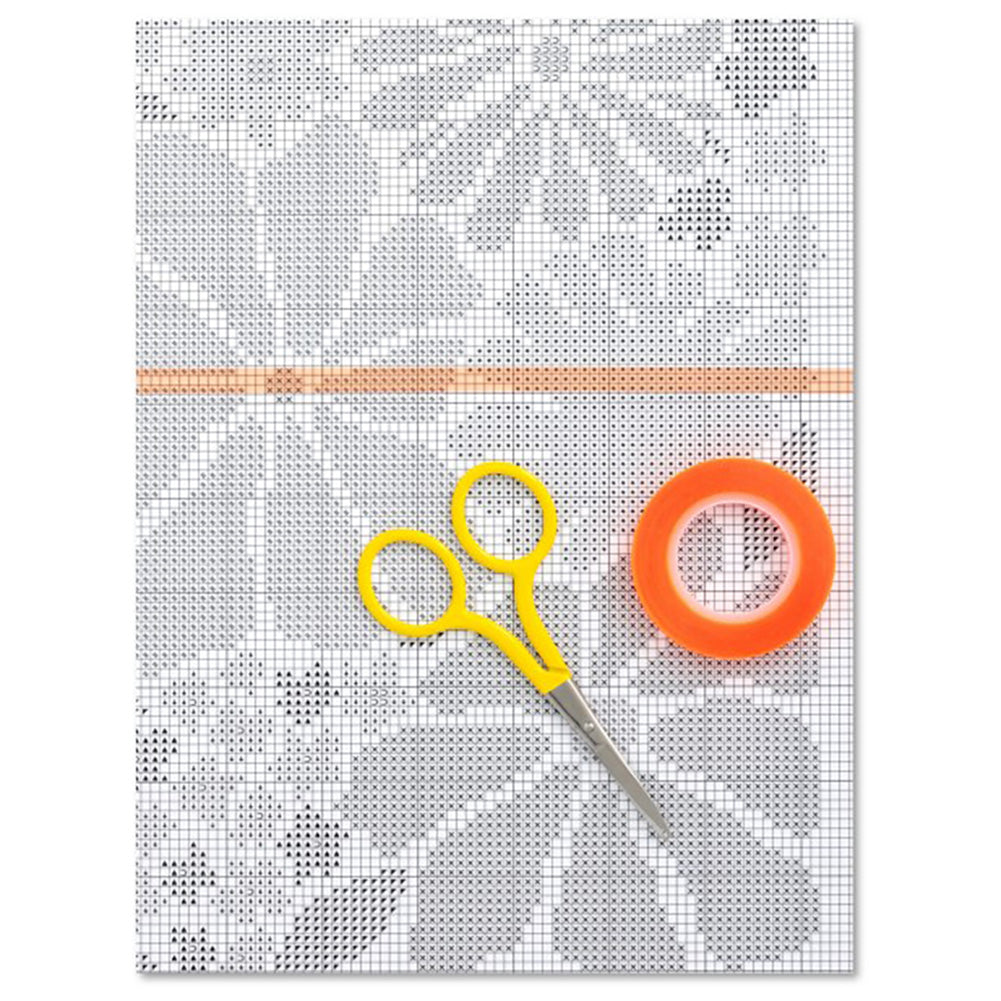 Dritz Stitcher's Highlighter Tape - Pink, Orange and Yellow - 0.25