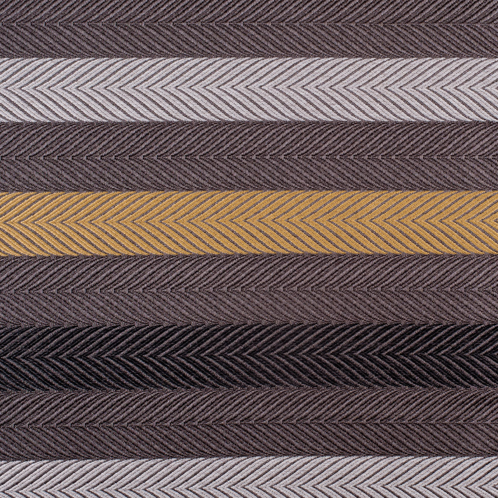 Taupe and Gold Herringbone Stripes Poly Brocade - Joann Fabrics