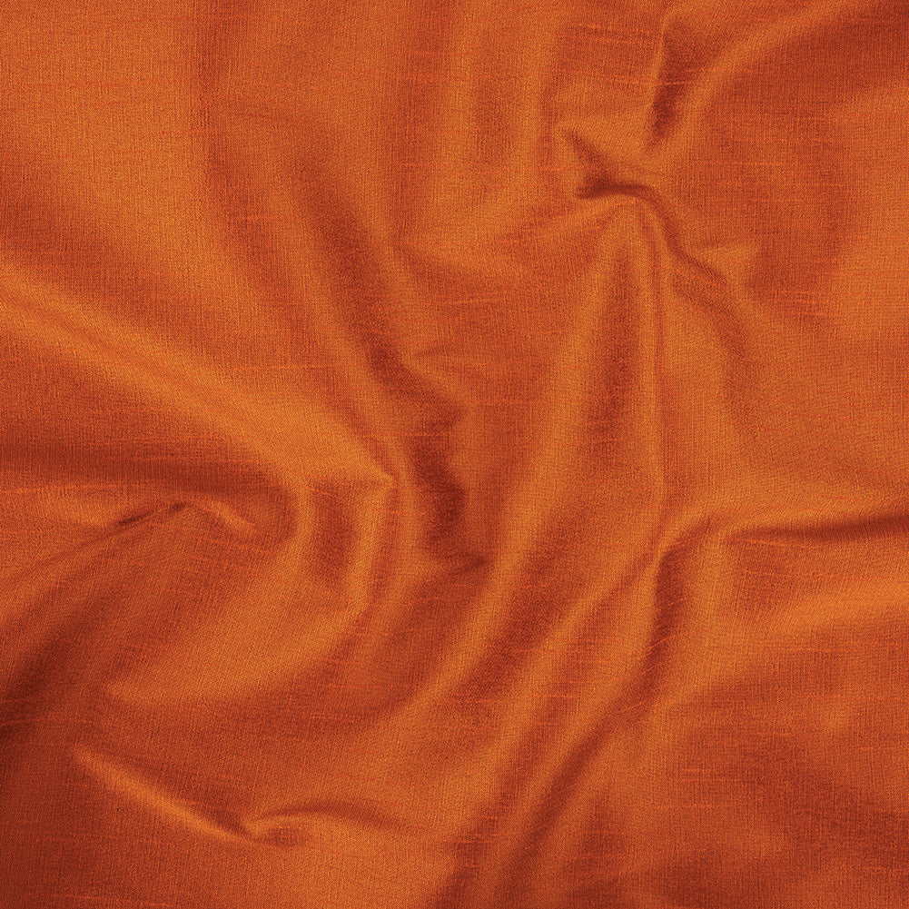 Polyester Shantung - Rustic Orange - Eirian Collection - Joann Fabrics