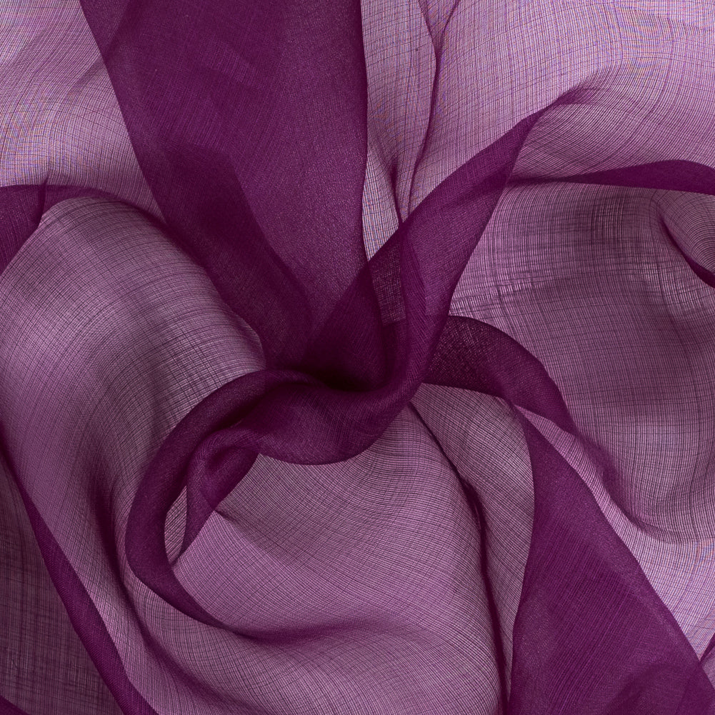 Loosely Woven Silk Organza - Purple Magic - Joann Fabrics