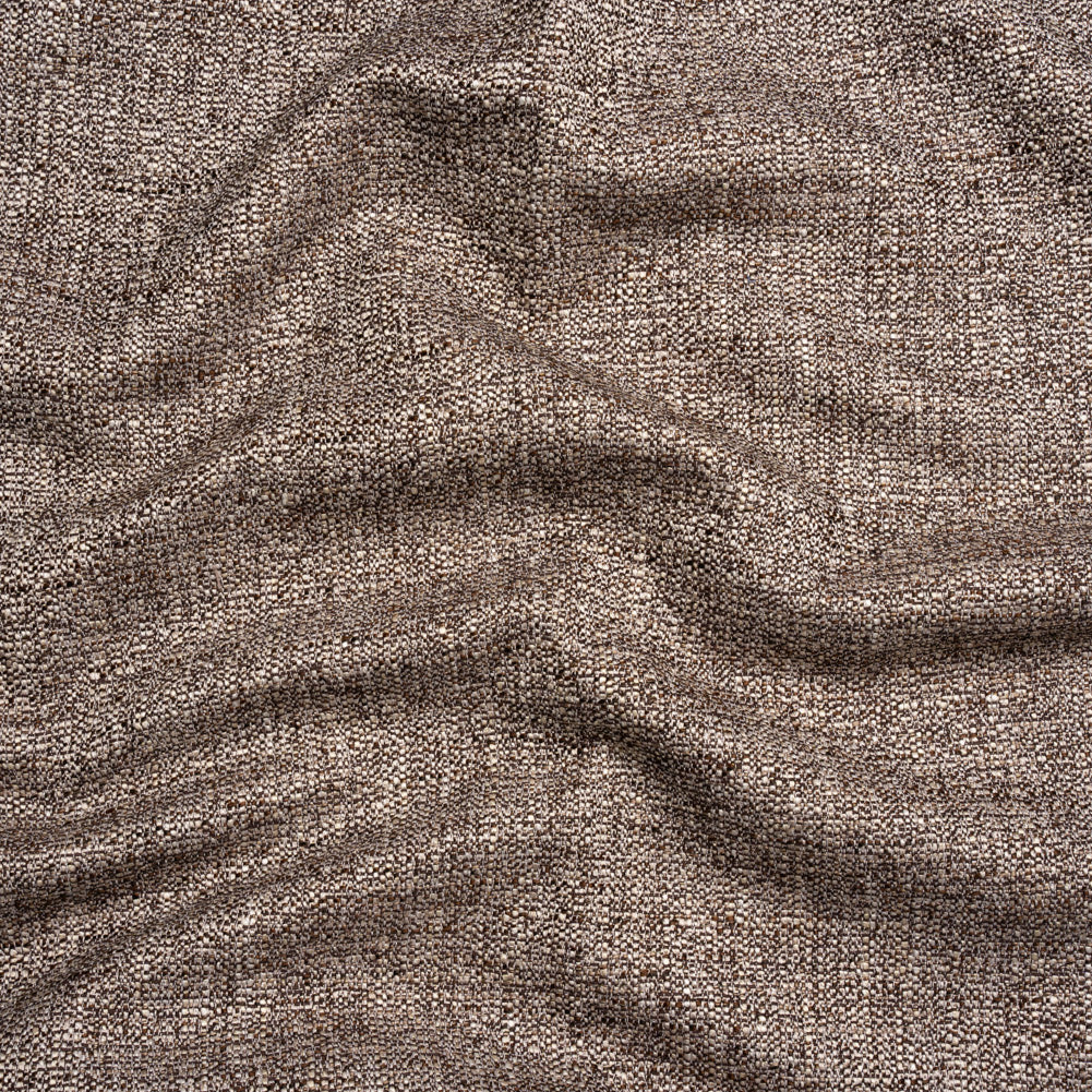 Tweed Upholstery Woven with Latex Backing - Cocoa - Heath Collection - Joann Fabrics