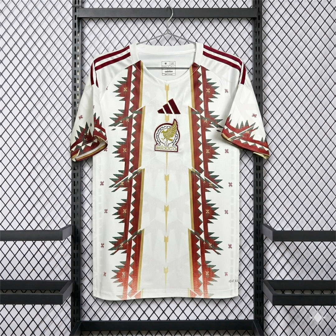 Mexico 2026 Thorn Pattern White Special Jersey - Fans Version - UnitedFutballJersey