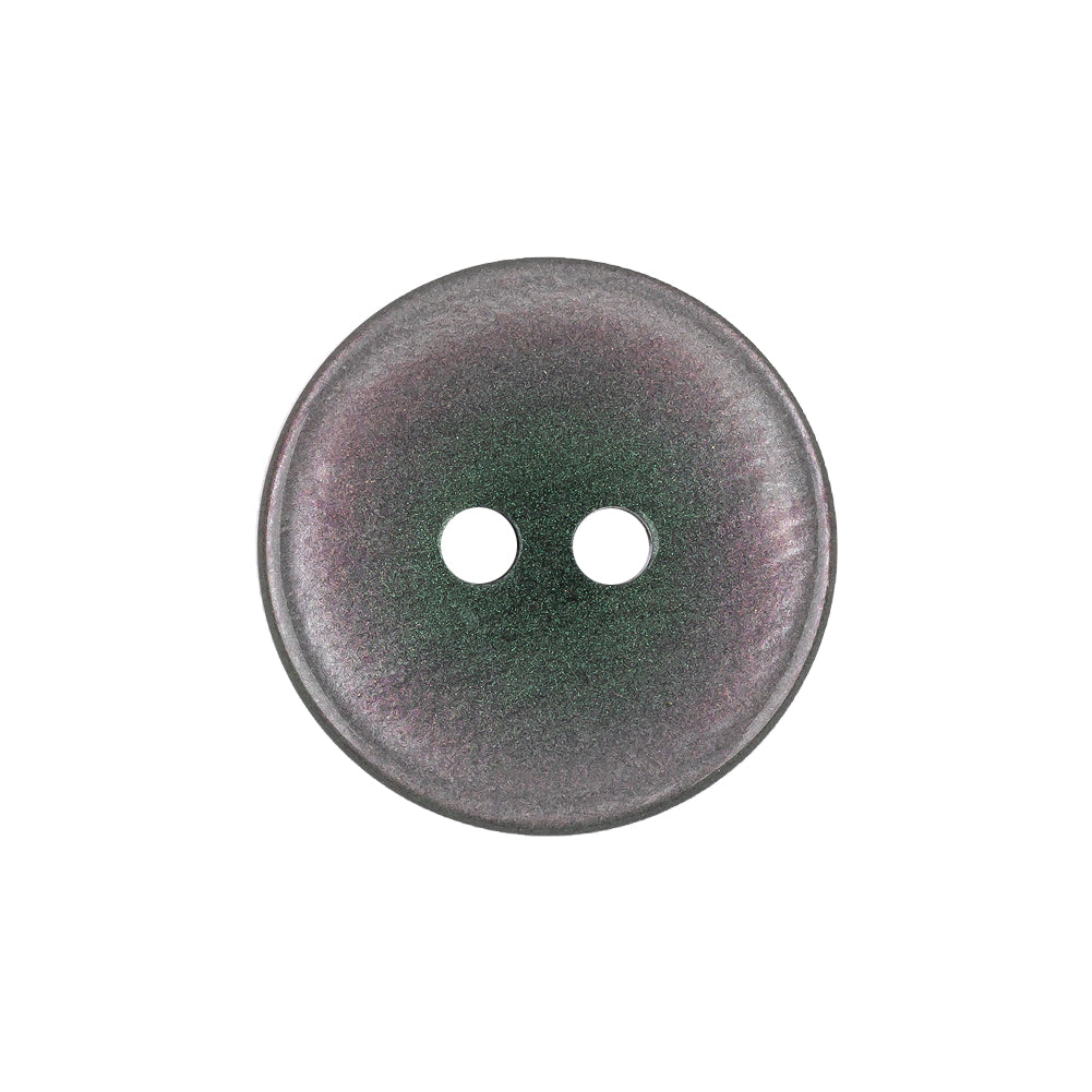Gunmetal, Purple and Cilantro Iridescent 2-Hole Shallow Plate Button - 36L/23mm - Joann Fabrics
