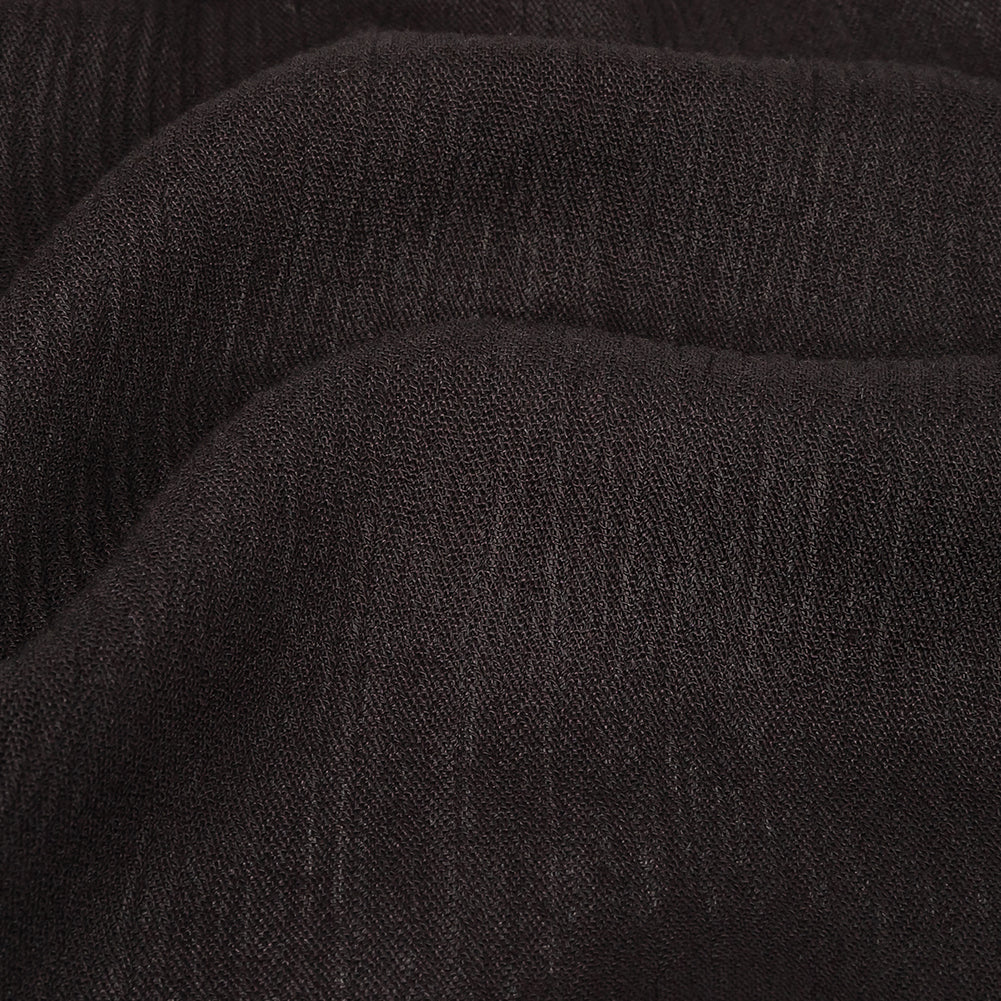 Crinkled Sustainable Rayon Gauze - Black - Wilmette Collection - Joann Fabrics